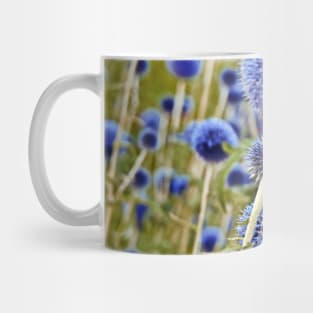 Blue Wild Thistles Mug